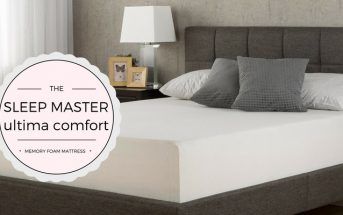 sleep master memory foam mattress