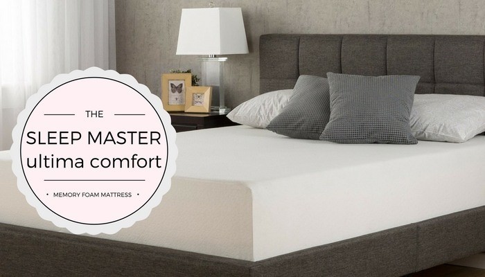 sleep master 6 memory foam mattress review