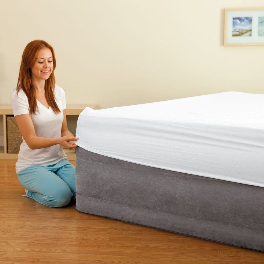 intex comfort plush elevated dura-beam airbed review