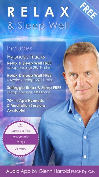 Relax & Sleep Well, the sleep hypnosis app by Glenn Harrold