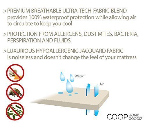lulltra waterproof mattress pad review