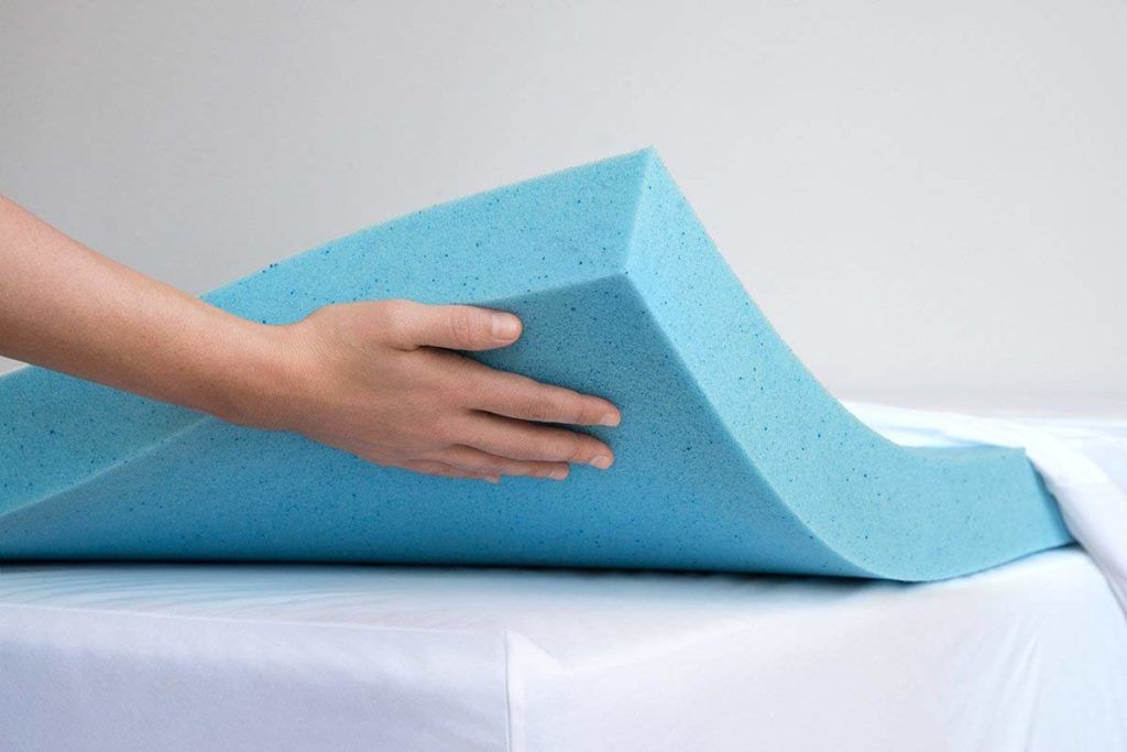 Revel All Climate Cooling Gel memory foam mattress topper